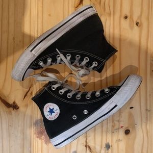 Black Chuck Taylor Converse All Star High Top